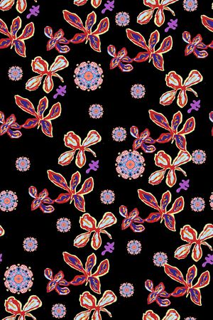 民族风印花华亿平台图片