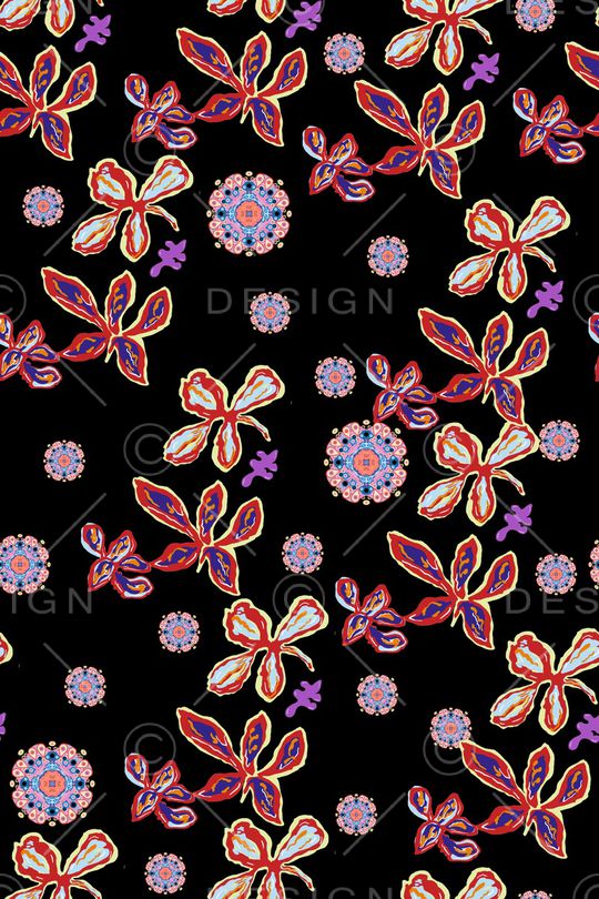 民族风印花华亿平台图片