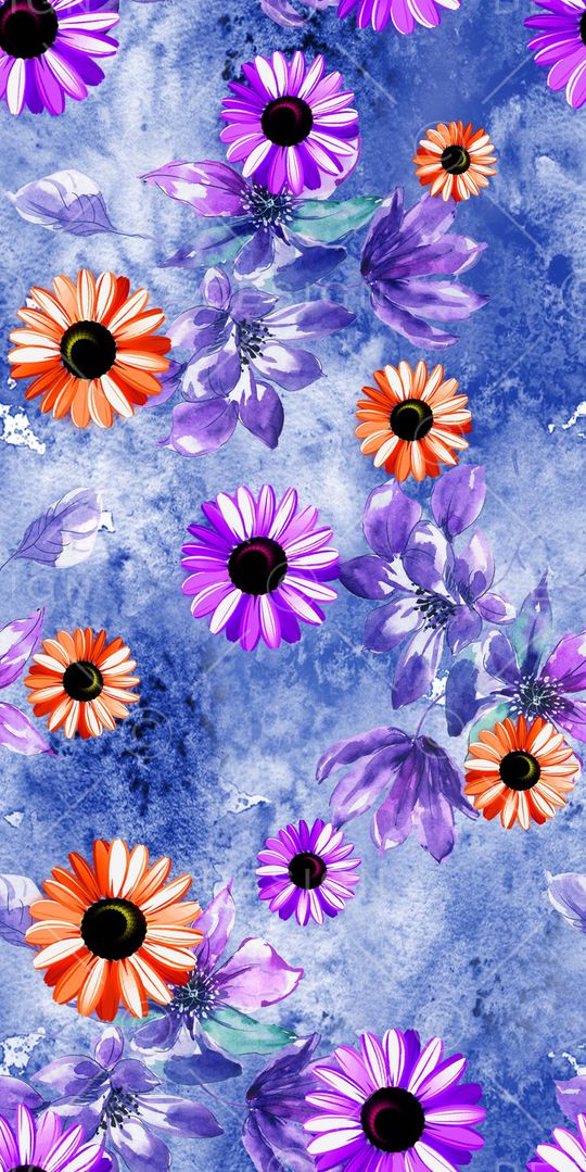 花朵印花华亿平台图片