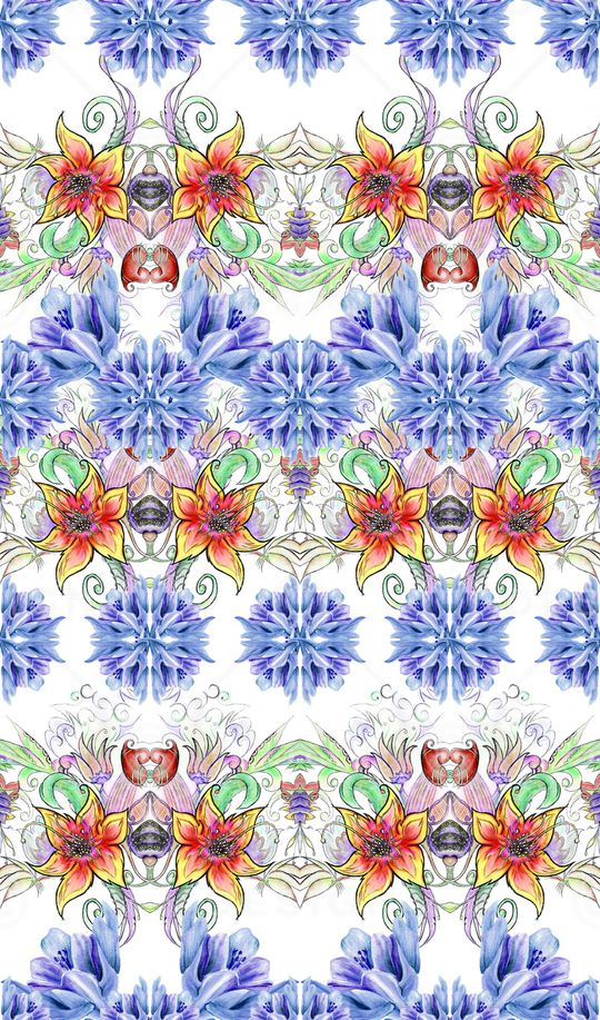 花朵印花华亿平台图片