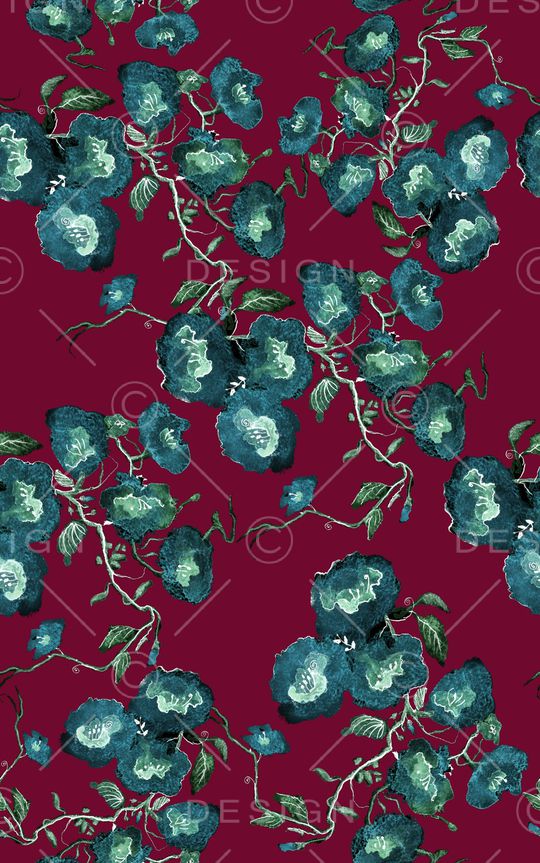 兰花印花华亿平台图片