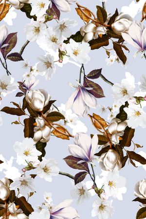 时尚清新印花华亿平台图片