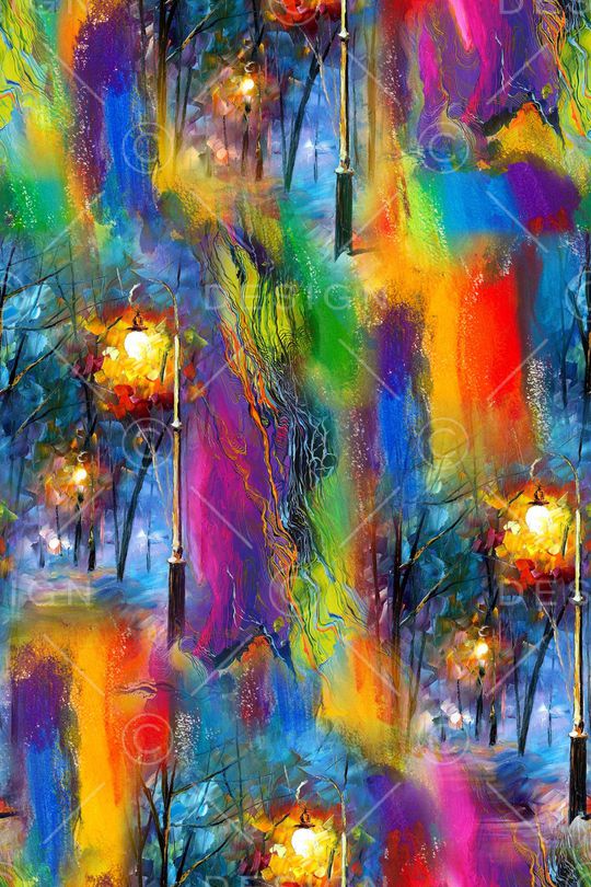 抽象印花华亿平台图片