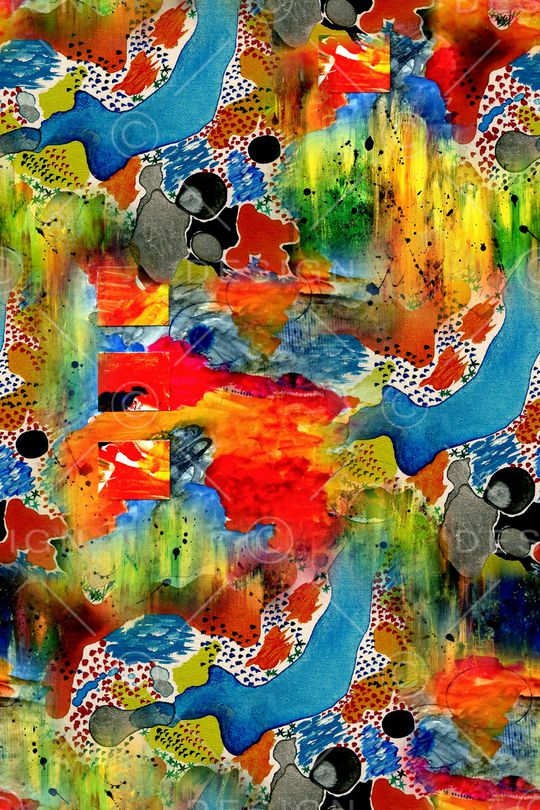 抽象印花华亿平台图片