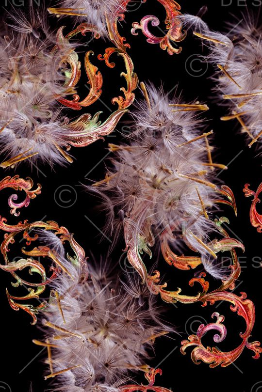 手绘印花华亿平台图片