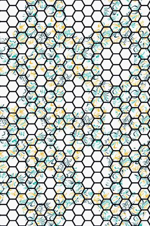 几何印花华亿平台图片