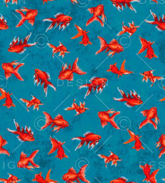 鱼印花华亿平台图片