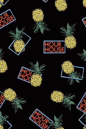 霓虹灯印花华亿平台图片