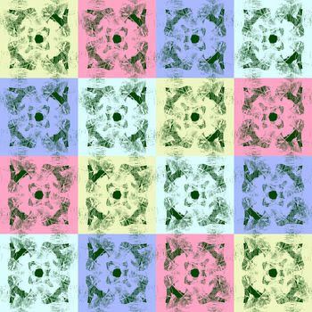 抽象印花华亿平台图片