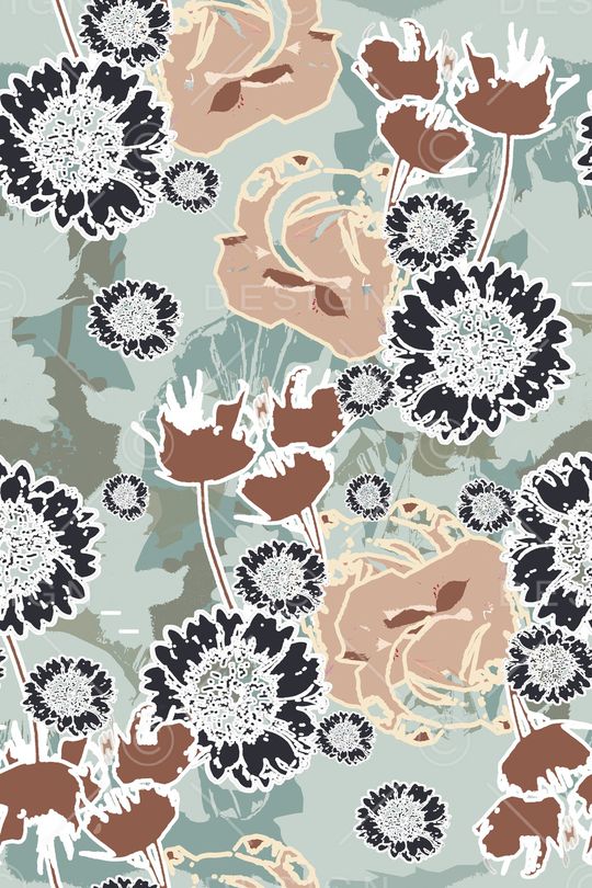 迷彩印花华亿平台图片