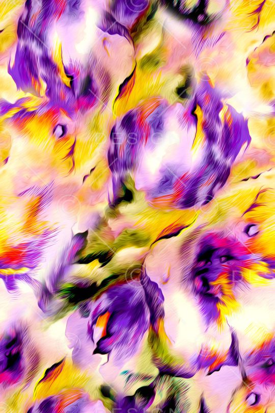 手绘印花华亿平台图片