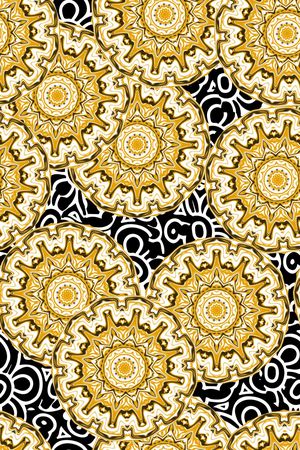 圆圈印花华亿平台图片