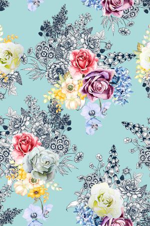 花朵印花华亿平台图片