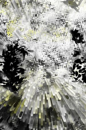 黑白印花华亿平台图片