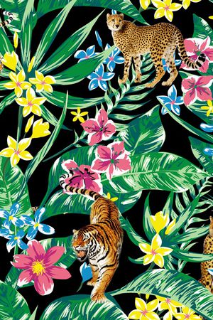 动物印花华亿平台图片