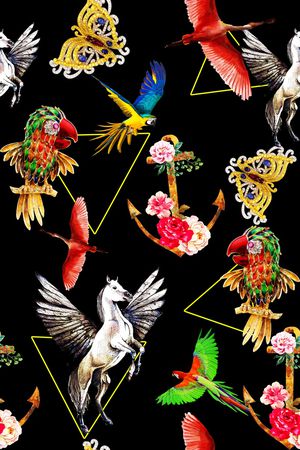 时尚印花华亿平台图片