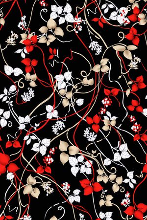 小碎花印花华亿平台图片