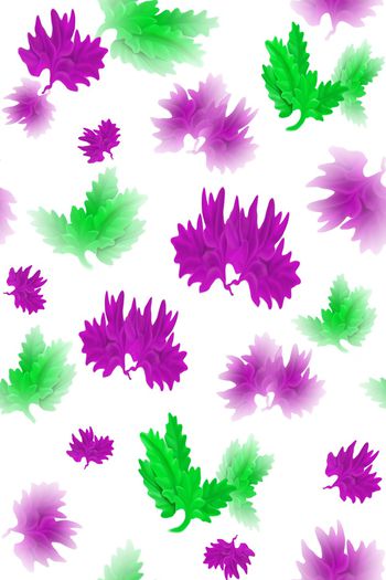 762112-抽象植物花卉女装b