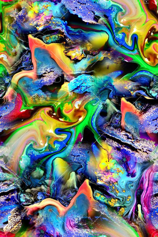 抽象印花华亿平台图片