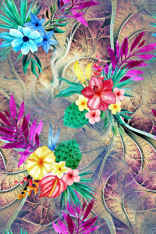 时尚印花华亿平台图片