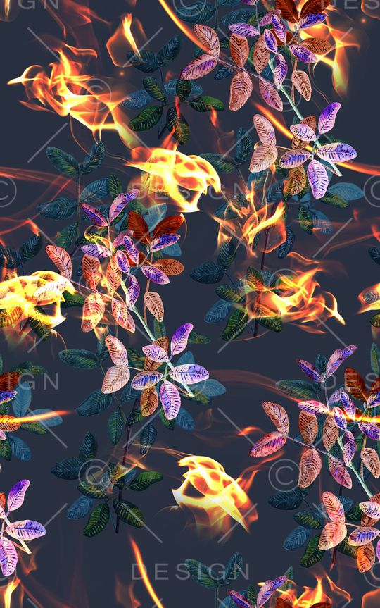 花朵印花华亿平台图片