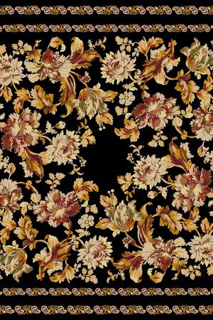 丝巾印花华亿平台图片