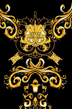 宫廷风印花华亿平台图片