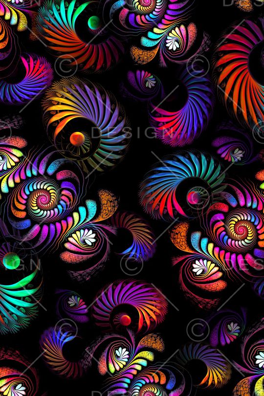 抽象印花华亿平台图片