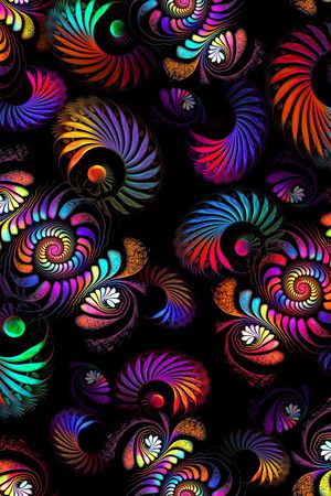 抽象印花华亿平台图片