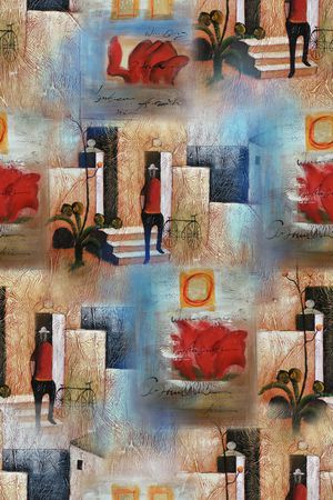 油画印花华亿平台图片