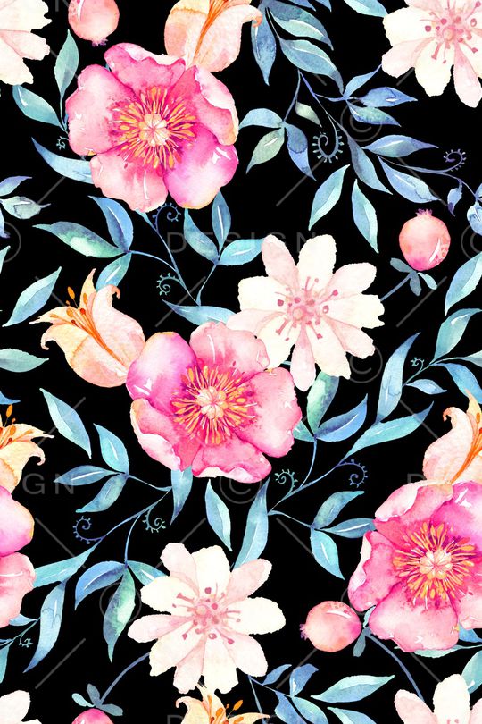 花朵印花华亿平台图片