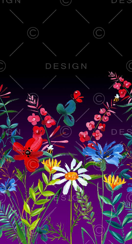 花朵印花华亿平台图片