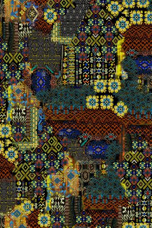 菱形印花华亿平台图片