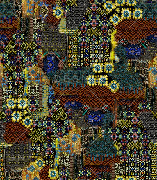 菱形印花华亿平台图片