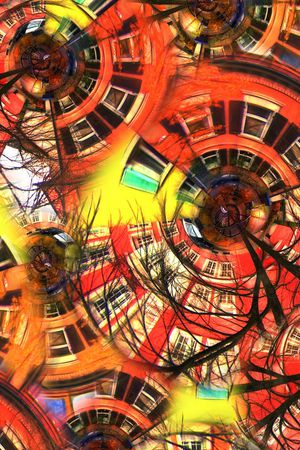 抽象底纹印花华亿平台图片