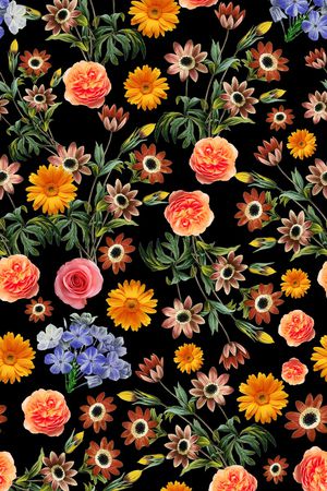 小碎花印花华亿平台图片