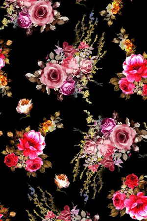 小碎花印花华亿平台图片