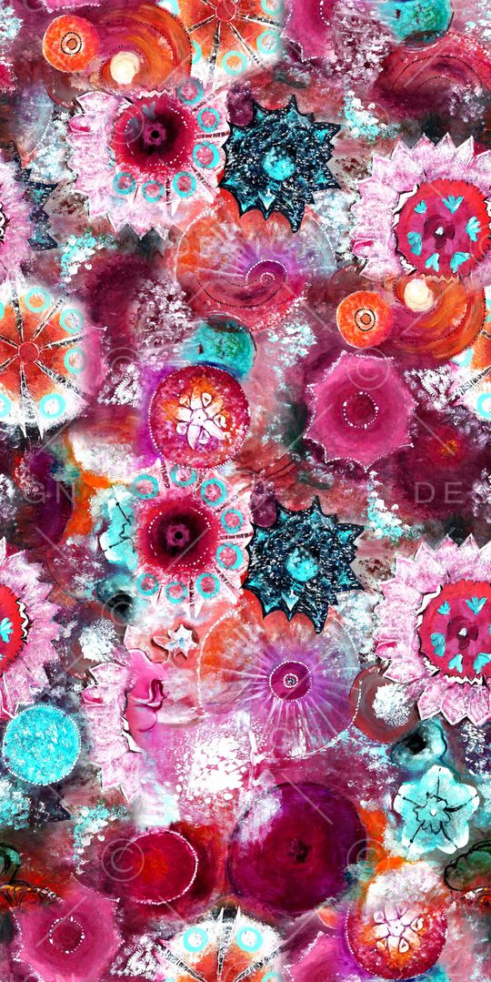 乱花印花华亿平台图片