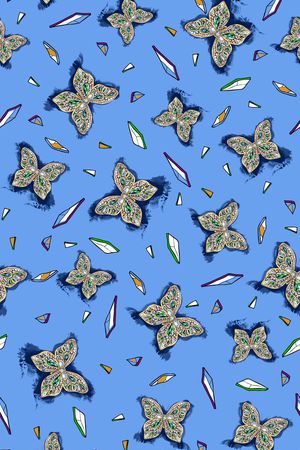 手绘印花华亿平台图片