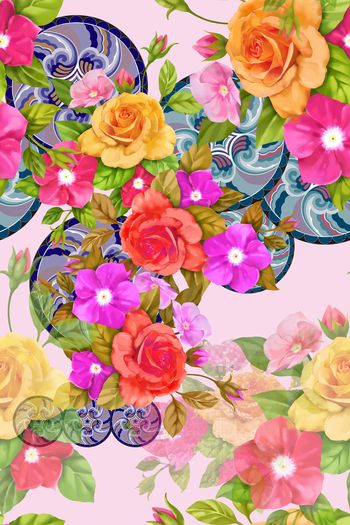 大花印花华亿平台图片