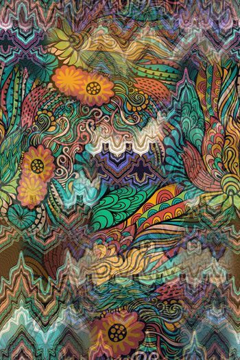 民族风印花华亿平台图片