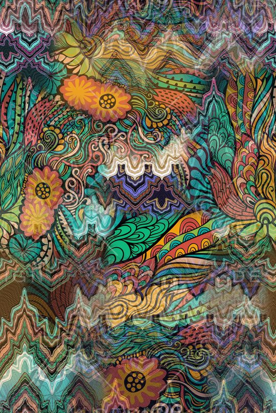 民族风印花华亿平台图片