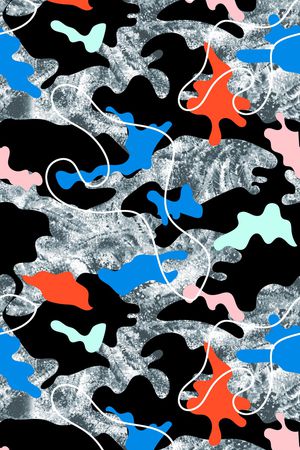 新型迷彩印花华亿平台图片