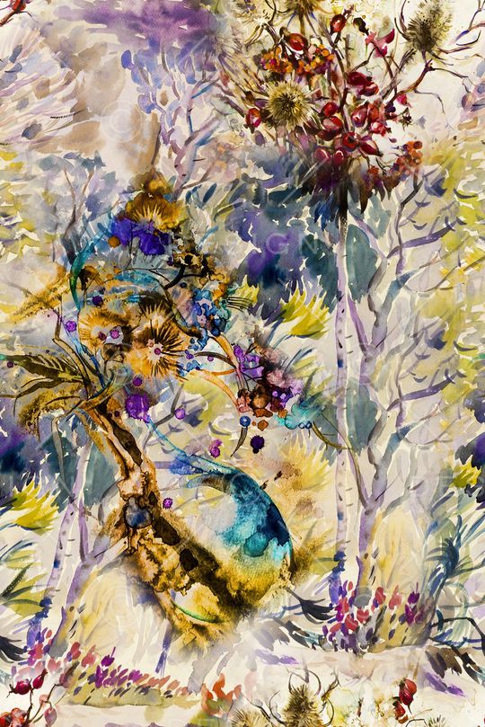 抽象印花华亿平台图片