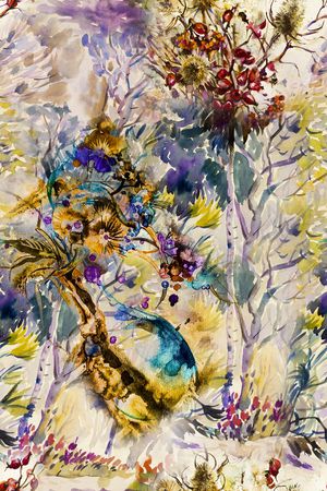 抽象印花华亿平台图片