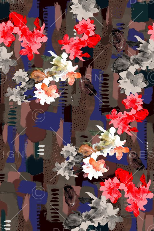 玫瑰印花华亿平台图片