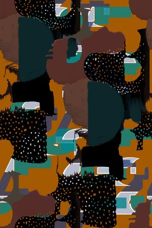 中国风印花华亿平台图片