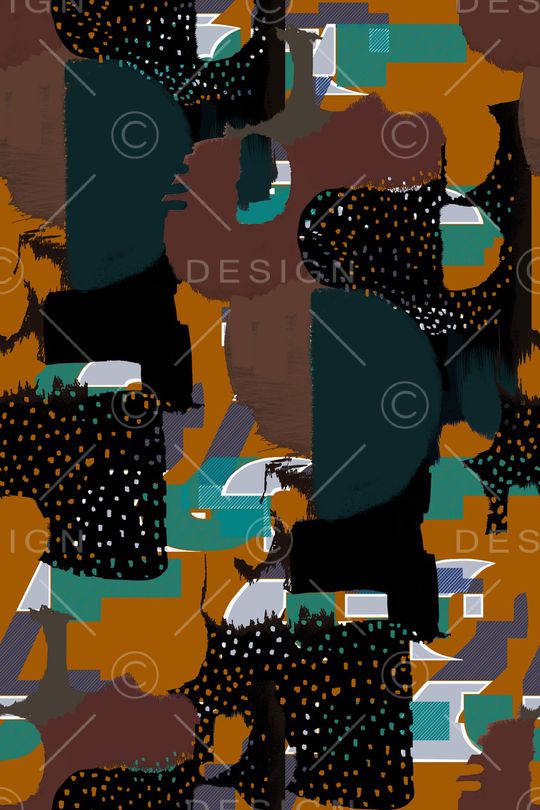 中国风印花华亿平台图片