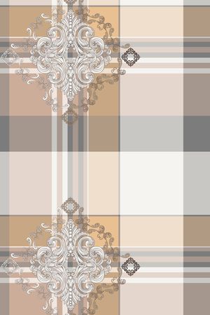 苏格兰格印花华亿平台图片