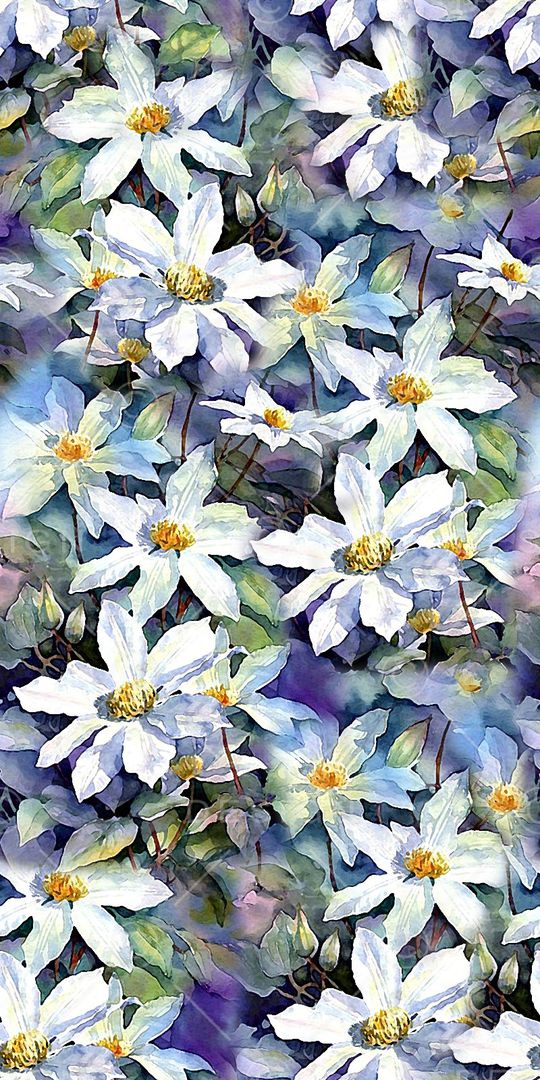 抽象花印花华亿平台图片